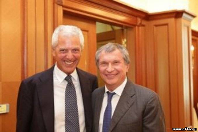 Президент «Роснефти» встретился с главой Pirelli