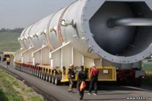 «Роснефть» ставит рекорды по транспортировке реакторов