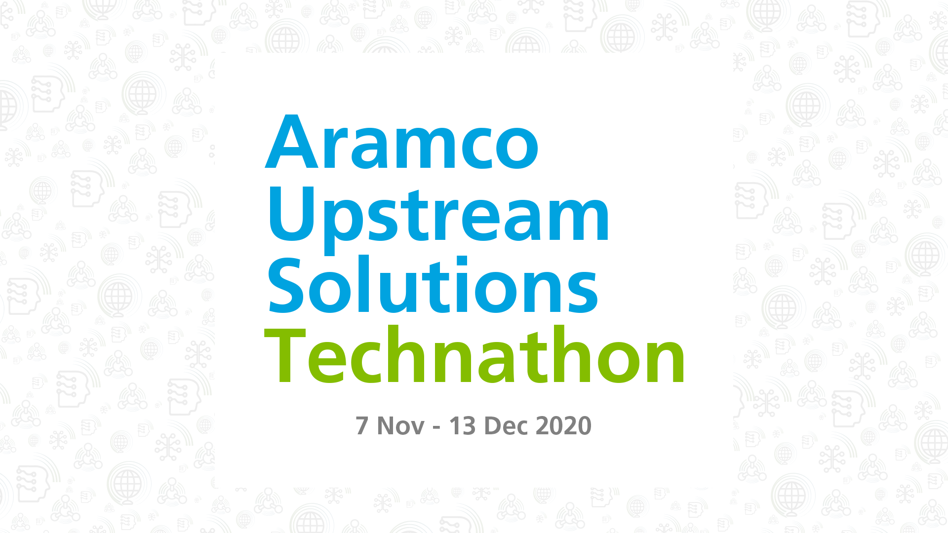 Aramco Upstream Solutions Technathon 2020