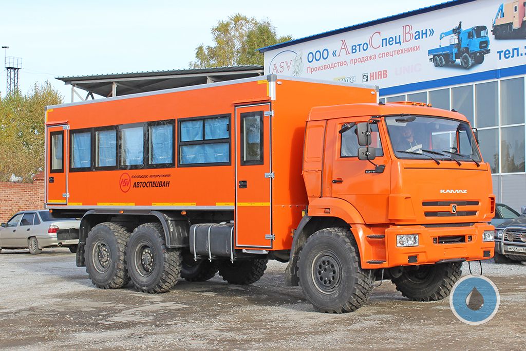 Вахтовый автобус Камаз 43118 - Техника - Нефтегазовые объявления ...